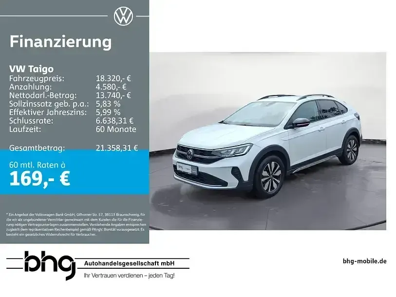 Gebraucht VW Taigo Life 95 PS (69 kW) 2025 SUV