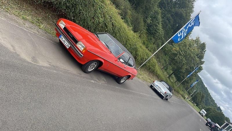 Gebraucht Ford Capri 75 PS (55 kW) 1976 Rot Coupé