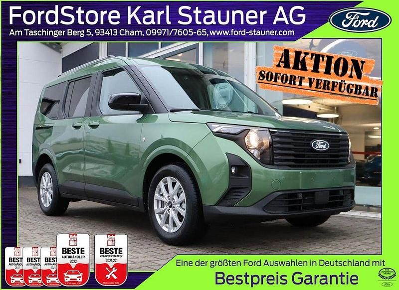 Solar silver metallic Neu 2026 Ford Tourneo Courier Titanium Van / Kleinbus | 26.980 € (Fairer Preis) - Bild 1/4