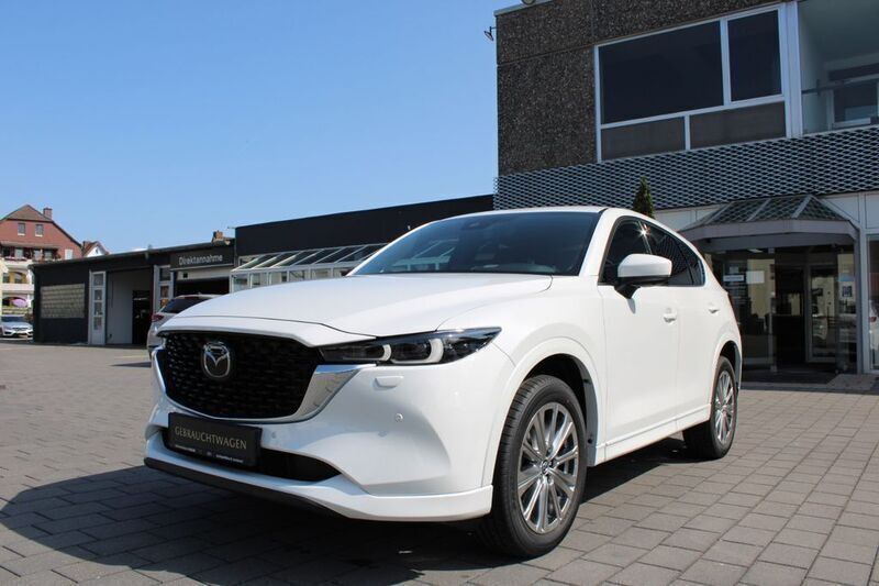 Weiß Gebraucht 2024 Mazda CX-5 Takumi-Line SUV | 36.400 € (Fairer Preis) - Bild 1/4