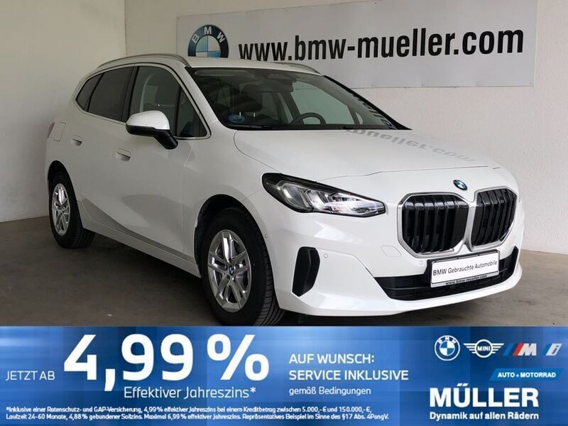 Alpin weiß Gebraucht 2022 BMW 220 Active Tourer Sport Line Van / Kleinbus | 30.890 € (Fairer Preis) - Bild 1/4