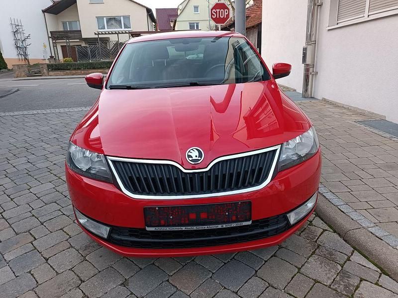 Gebraucht Skoda Rapid Ambition 90 PS (66 kW) 2016 Rot Kombi