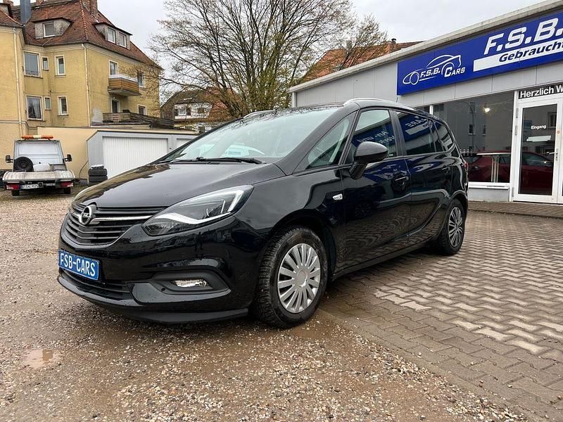 Gebraucht Opel Zafira 120 PS (88 kW) 2018 Schwarz Van / Kleinbus