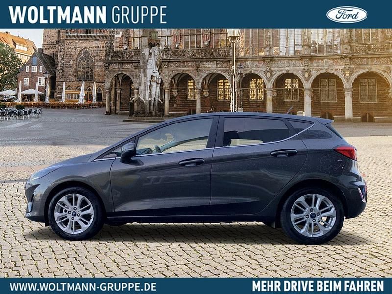 Gebraucht Ford Fiesta Titanium 125 PS (91 kW) 2023 Magneticgrau (metallic) Kleinwagen