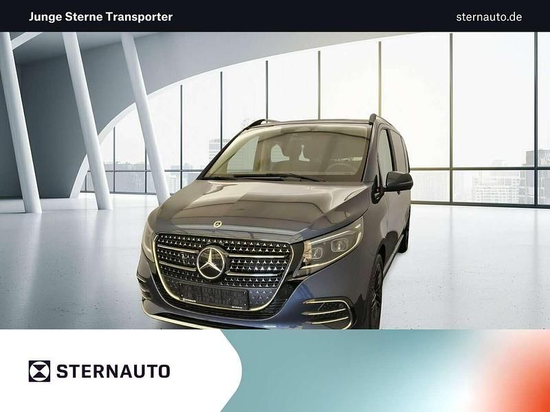 Sodalithblau met. Gebraucht 2024 Mercedes V300 Style Van / Kleinbus | 78.950 € (Guter Preis) - Bild 1/4
