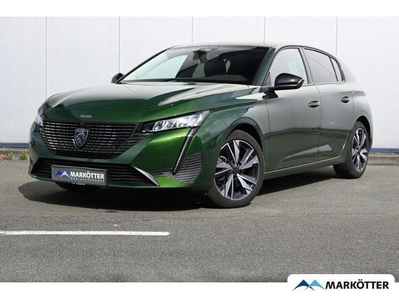 Grün Gebraucht 2023 Peugeot 308 Allure Kleinwagen | 20.950 € (Guter Preis) - Bild 1/4