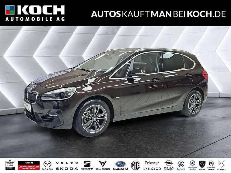 Braun Gebraucht 2018 BMW 218 Sport Line Kombi | 14.990 € (Fairer Preis) - Bild 1/4
