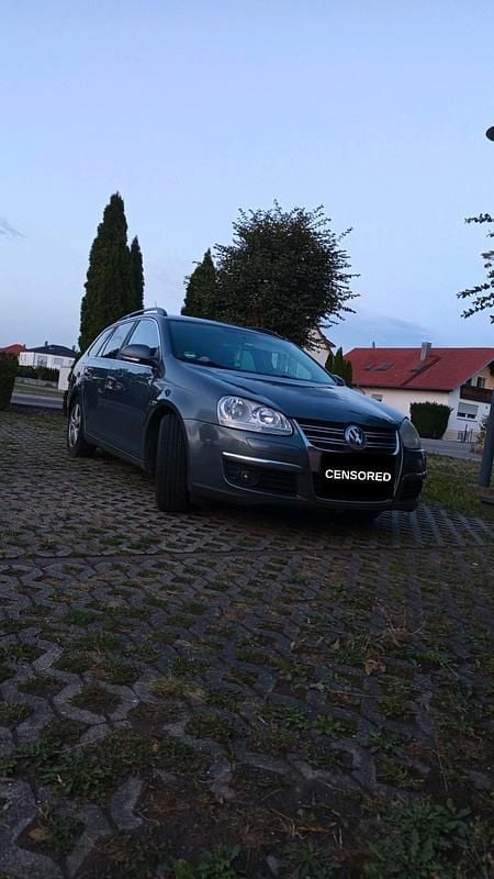 Silber Gebraucht 2007 VW Golf V Comfortline Kombi | 1.400 € (Superpreis) - Bild 1/4