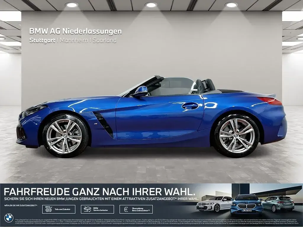 Gebraucht BMW Z4 197 PS (144 kW) 2025 Blau Cabrio