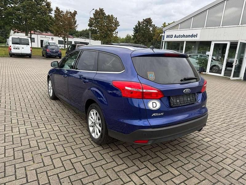 Gebraucht Ford Focus Titanium 150 PS (110 kW) 2018 Blau Kombi
