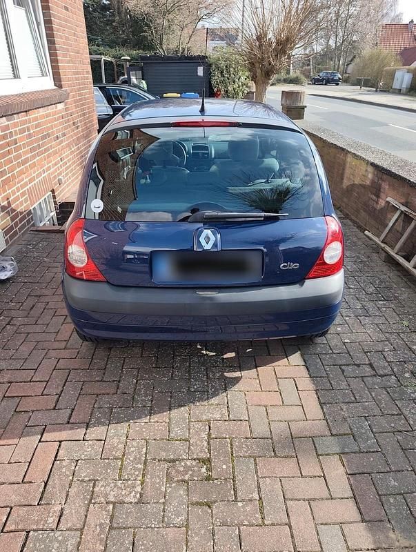 Gebraucht Renault Clio II 2002 Blau Kleinwagen