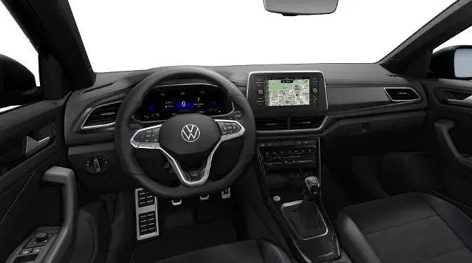 Gebraucht VW T-Roc R-line 116 PS (85 kW) 2025 Schwarz SUV
