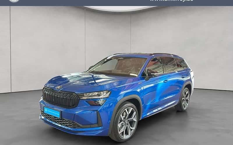 Blau Gebraucht 2025 Skoda Kodiaq SportLine SUV | 54.890 € (Teuer) - Bild 1/4