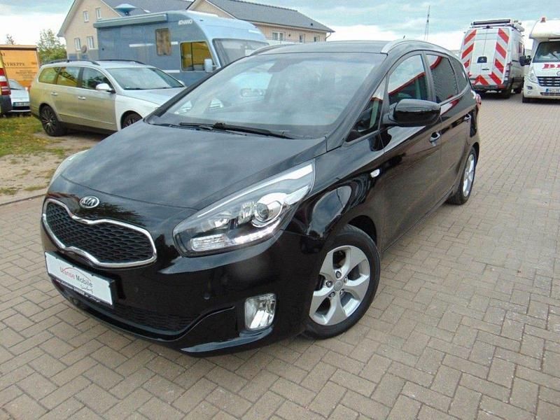 Gebraucht Kia Carens Vision 136 PS (100 kW) 2014 Schwarz Van / Kleinbus