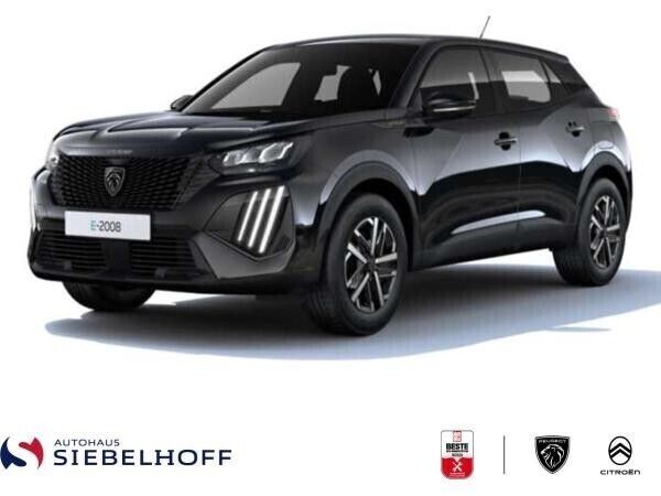 Schwarz (perla nera schwarz) Neu 2025 Peugeot e-2008 Style SUV | 37.990 € - Bild 1/4