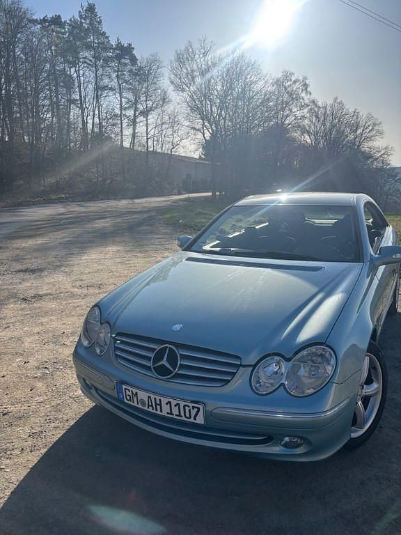 Gebraucht Mercedes CLK200 Elegance 163 PS (119 kW) 2003 Blau Coupé