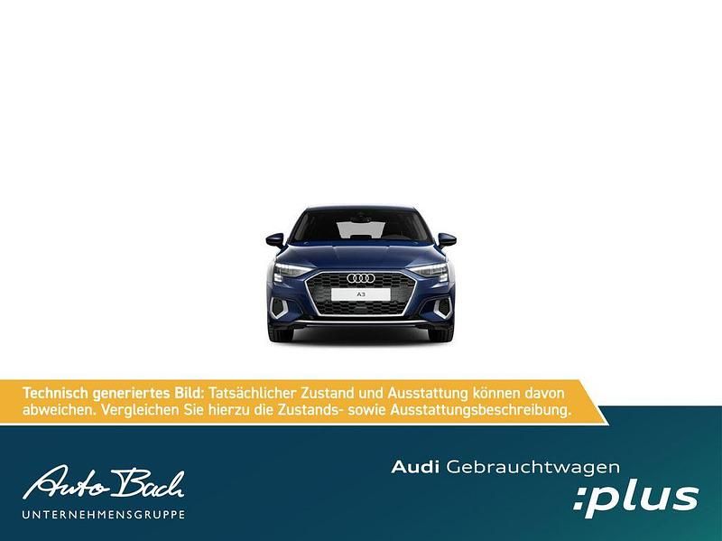 Gebraucht Audi A3 Advanced Plus 150 PS (110 kW) 2023 Navarrablau metallic Limousine
