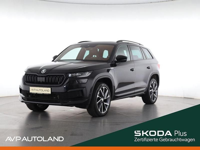Schwarz Gebraucht 2022 Skoda Kodiaq SportLine SUV | 37.157 € (Fairer Preis) - Bild 1/4