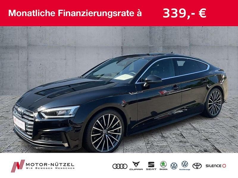 Brillantschwarz Gebraucht 2019 Audi A5 Sport Coupé | 25.790 € (Fairer Preis) - Bild 1/4