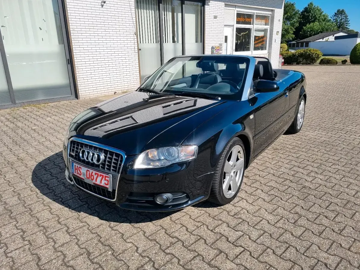 Gebraucht Audi A4 Cabriolet S-Line 232 PS (170 kW) 2006 Schwarz Cabrio