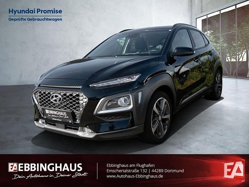 Schwarz Gebraucht 2020 Hyundai Kona Premium SUV | 17.990 € (Fairer Preis) - Bild 1/4