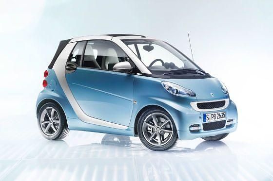 Blau Gebraucht 2010 Smart ForTwo Cabrio Cabrio | 4.400 € (Fairer Preis) - Bild 1/1