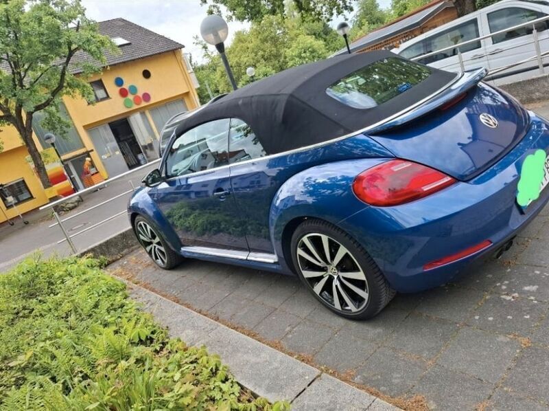 Blau Gebraucht 2013 VW Beetle Sport Cabrio | 16.300 € (Teuer) - Bild 1/3