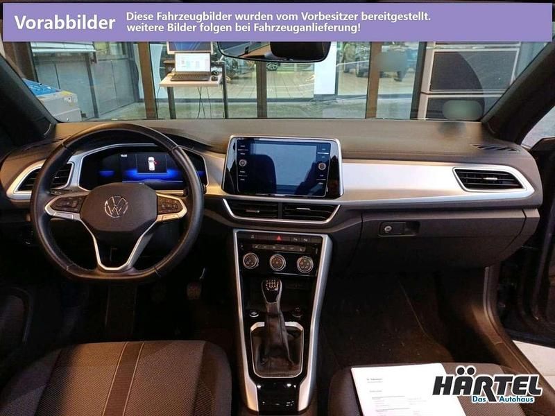 Gebraucht VW T-Roc Cabriolet Style 110 PS (80 kW) 2022 Rauchgrau (grey), metallic Cabrio