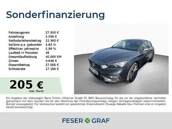 Gebraucht Seat Leon FR 150 PS (110 kW) 2025 Magnetic grau Kleinwagen