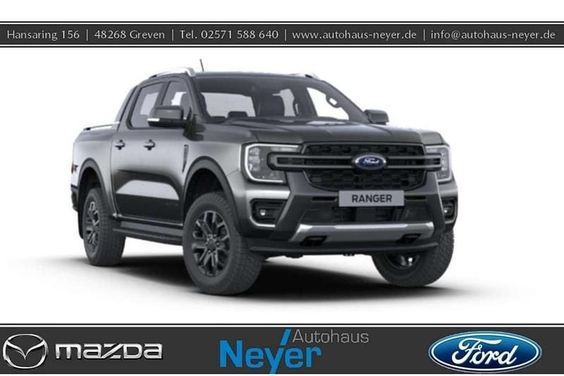 Carbonized gray/asher gray Neu 2025 Ford Ranger Wildtrack Abholung | 58.490 € (Fairer Preis) - Bild 1/4