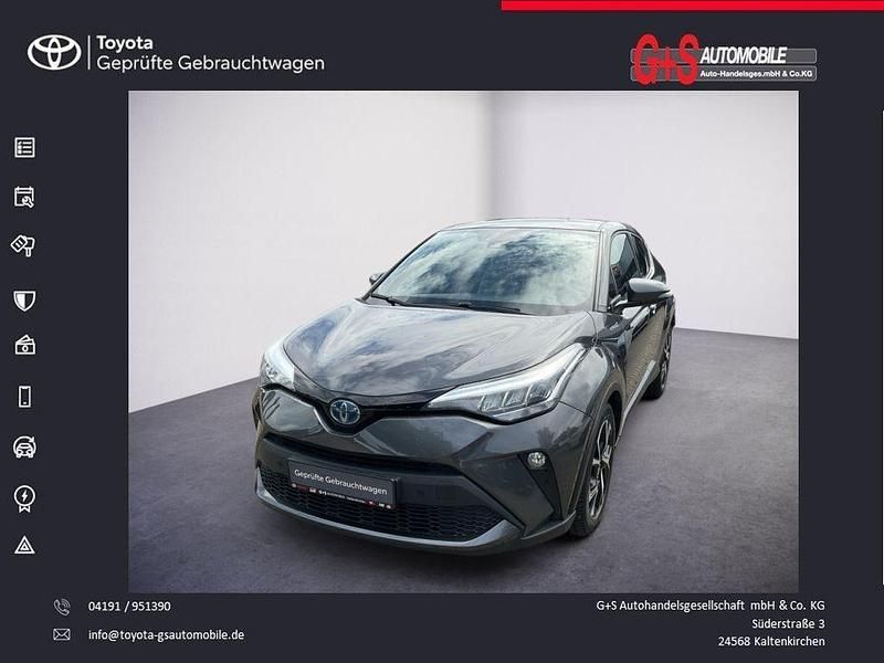 Marlingrau metallic (metallic) Gebraucht 2021 Toyota C-HR Team SUV | 22.950 € (Guter Preis) - Bild 1/4