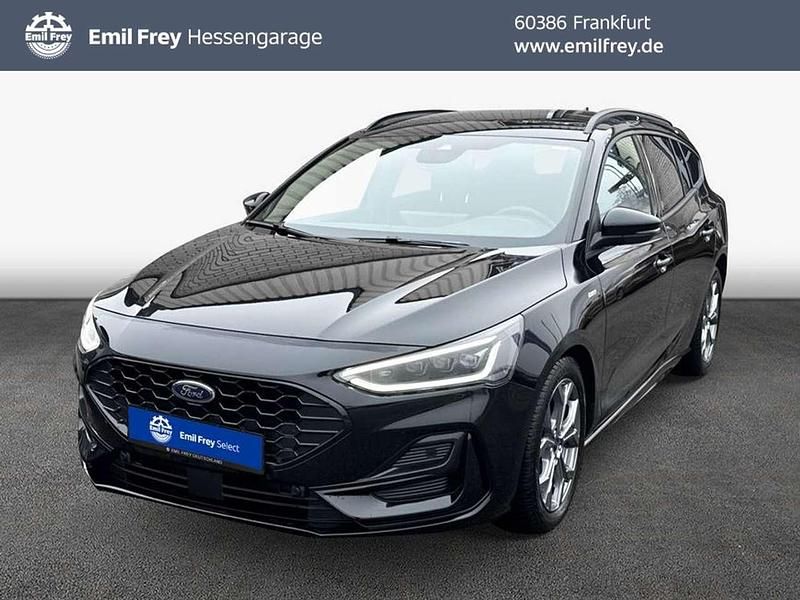 Agate black metallic Gebraucht 2023 Ford Focus ST-Line Kombi | 22.950 € (Guter Preis) - Bild 1/4