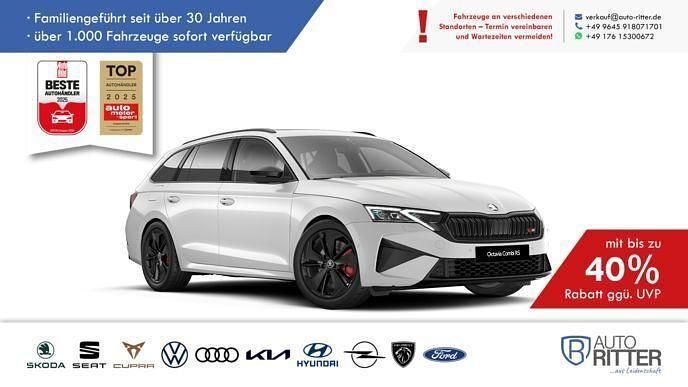 Weiß Neu 2026 Skoda Octavia RS Kombi | 41.990 € (Fairer Preis) - Bild 1/3
