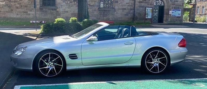 Gebraucht Mercedes SL350 Edition 245 PS (180 kW) 2004 Silber Cabrio