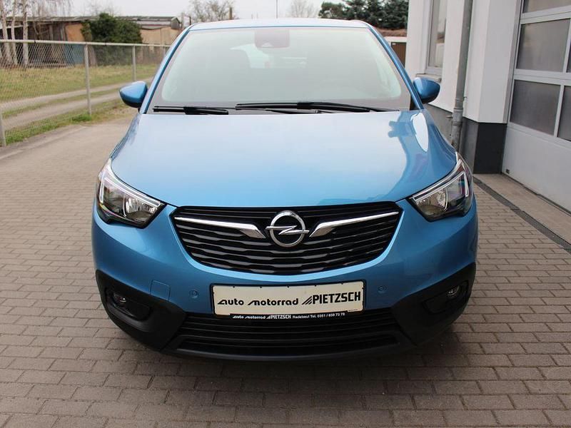 Gebraucht Opel Crossland 82 PS (60 kW) 2018 Blau SUV
