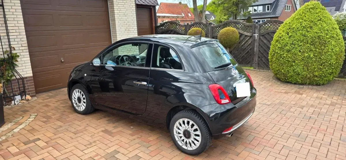 Usado Fiat 500 69 CV (50 kW) 2019 Negro Utilitario