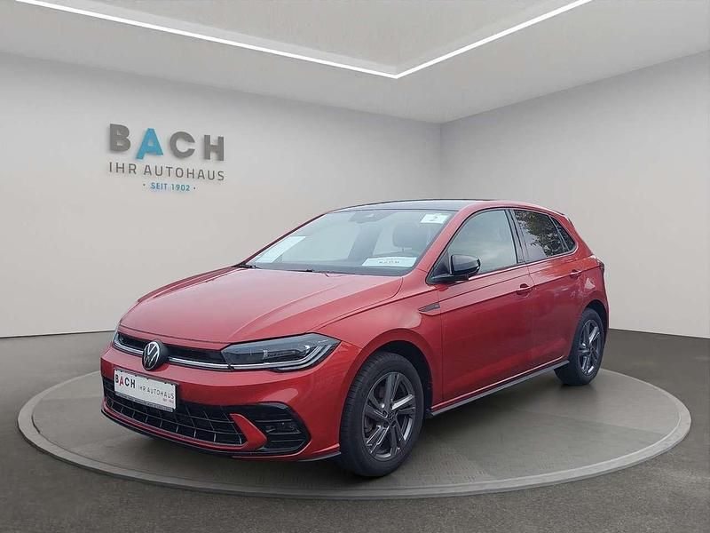 Kings red metallic Gebraucht 2024 VW Polo R-line Limousine | 24.900 € (Fairer Preis) - Bild 1/4