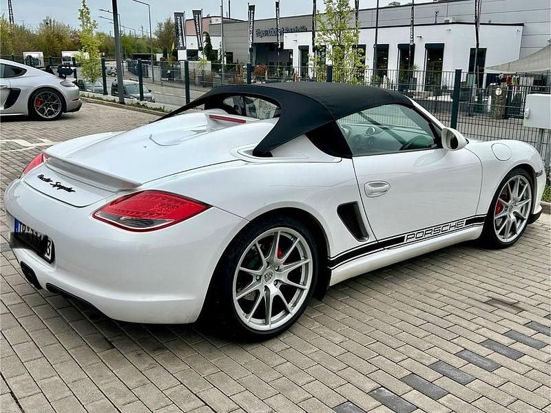 Gebraucht Porsche Boxster Spyder 320 PS (235 kW) 2010 Weiß Cabrio