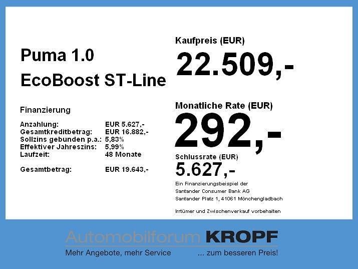 Grau Gebraucht 2023 Ford Puma ST-Line X SUV | 22.509 € (Fairer Preis) - Bild 1/1
