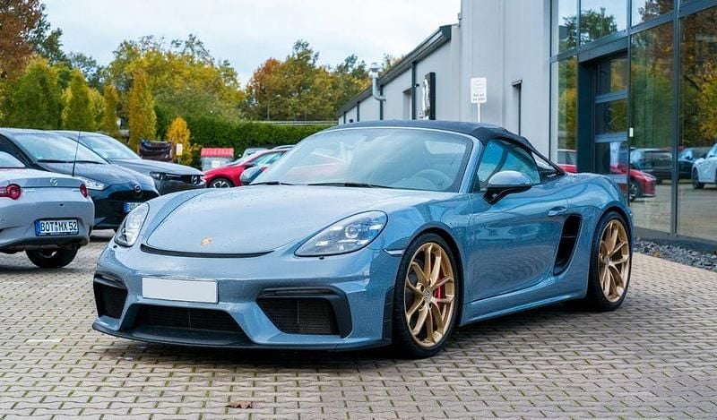 Gebraucht Porsche Boxster 420 PS (308 kW) 2023 Grau Cabrio