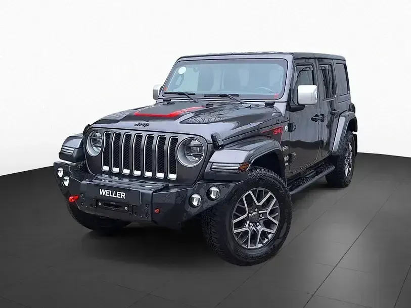 Gebraucht Jeep Wrangler Sahara 200 PS (147 kW) 2018 Grau SUV