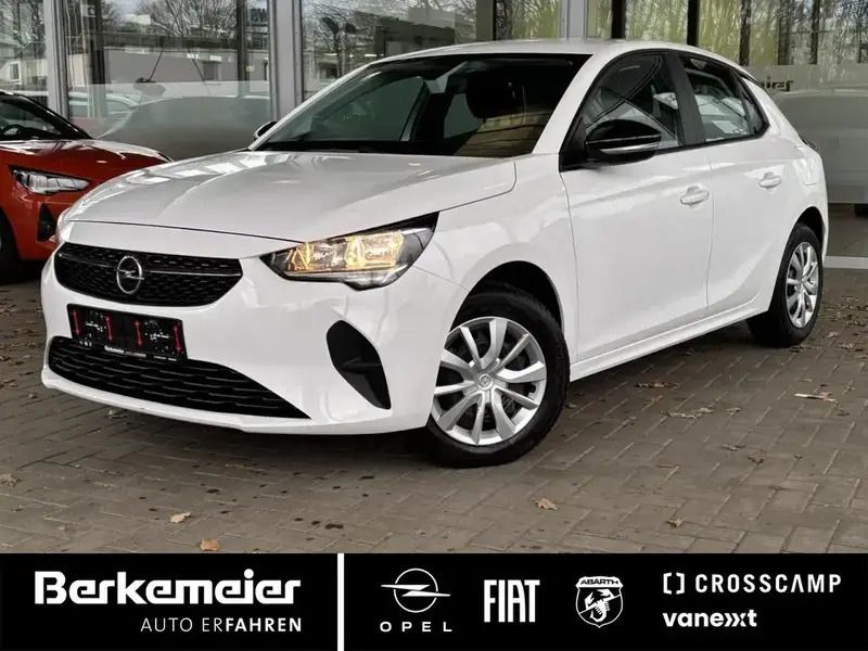 Jade weiß Gebraucht 2021 Opel Corsa Edition Kleinwagen | 13.990 € (Fairer Preis) - Bild 1/4