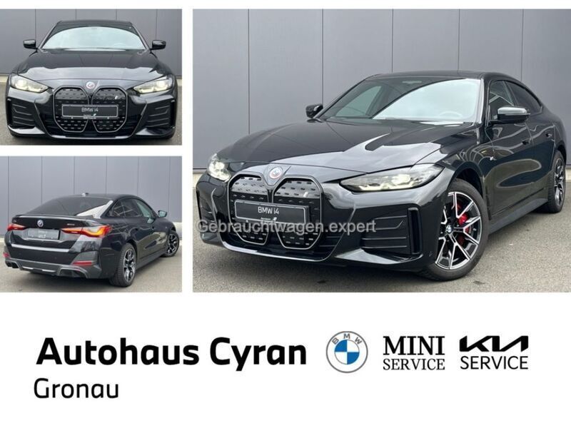 Saphirschwarz (metallic) Gebraucht 2023 BMW i4 Shadowline Limousine | 43.720 € (Etwas zu teuer) - Bild 1/4