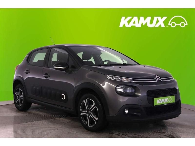Grau Gebraucht 2019 Citroën C3 PureTech Kleinwagen | 9.989 € (Fairer Preis) - Bild 1/3