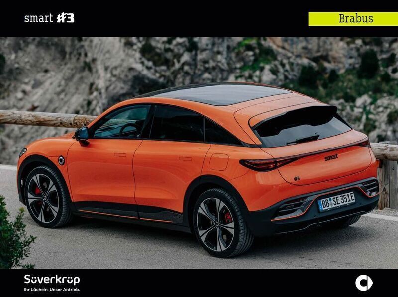 Schwarz Neu 2025 Smart #3 Brabus SUV | 50.990 € (Teuer) - Bild 1/4
