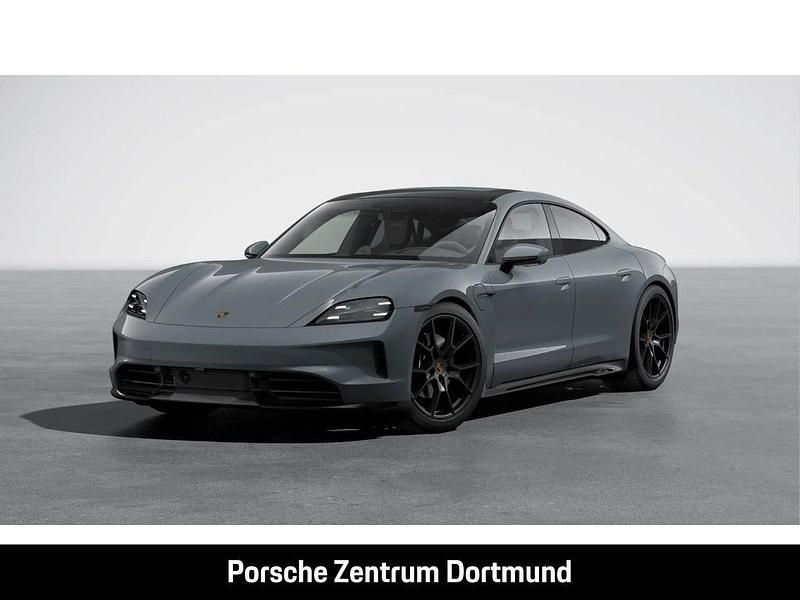 Schiefergrau neo Gebraucht 2025 Porsche Taycan GTS Limousine | 146.500 € - Bild 1/4