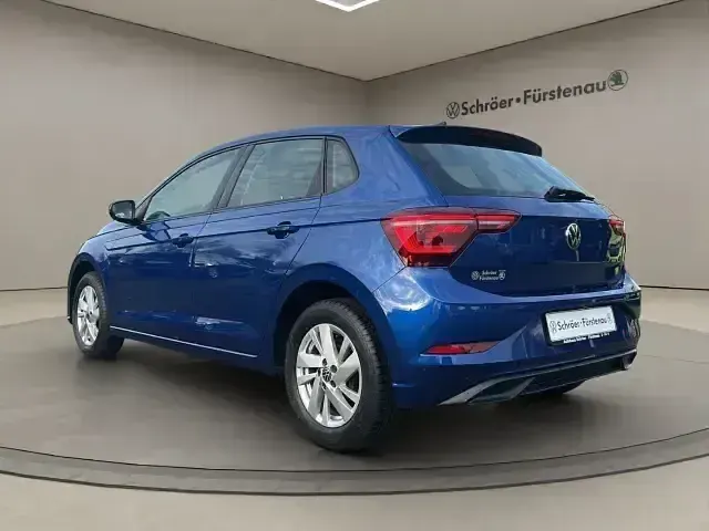 Usata VW Polo Style 95 CV (69 kW) 2022 Blu Utilitaria