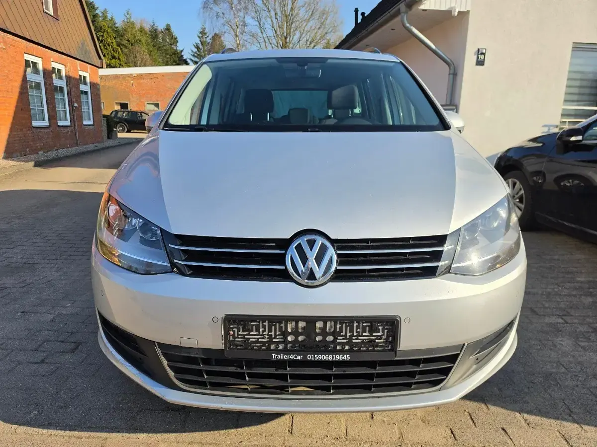 Gebraucht VW Sharan 150 PS (110 kW) 2015 Schwarz Van / Kleinbus