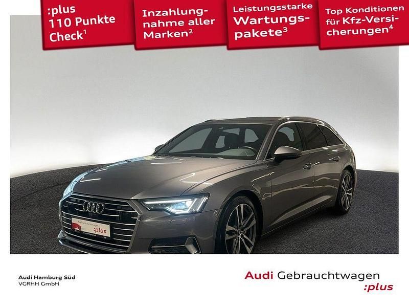 2l taifungrau metallic Gebraucht 2021 Audi A6 S-Line Kombi | 33.910 € (Fairer Preis) - Bild 1/3