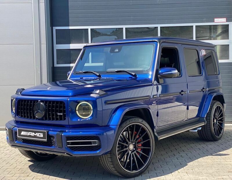 Blau Gebraucht 2019 Mercedes G63 AMG AMG SUV | 132.500 € (Superpreis) - Bild 1/4